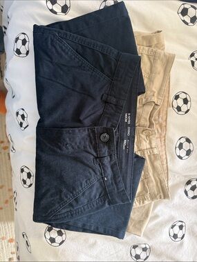 Boys' Navy & Khaki Chino Shorts - Classic Casual Bottoms